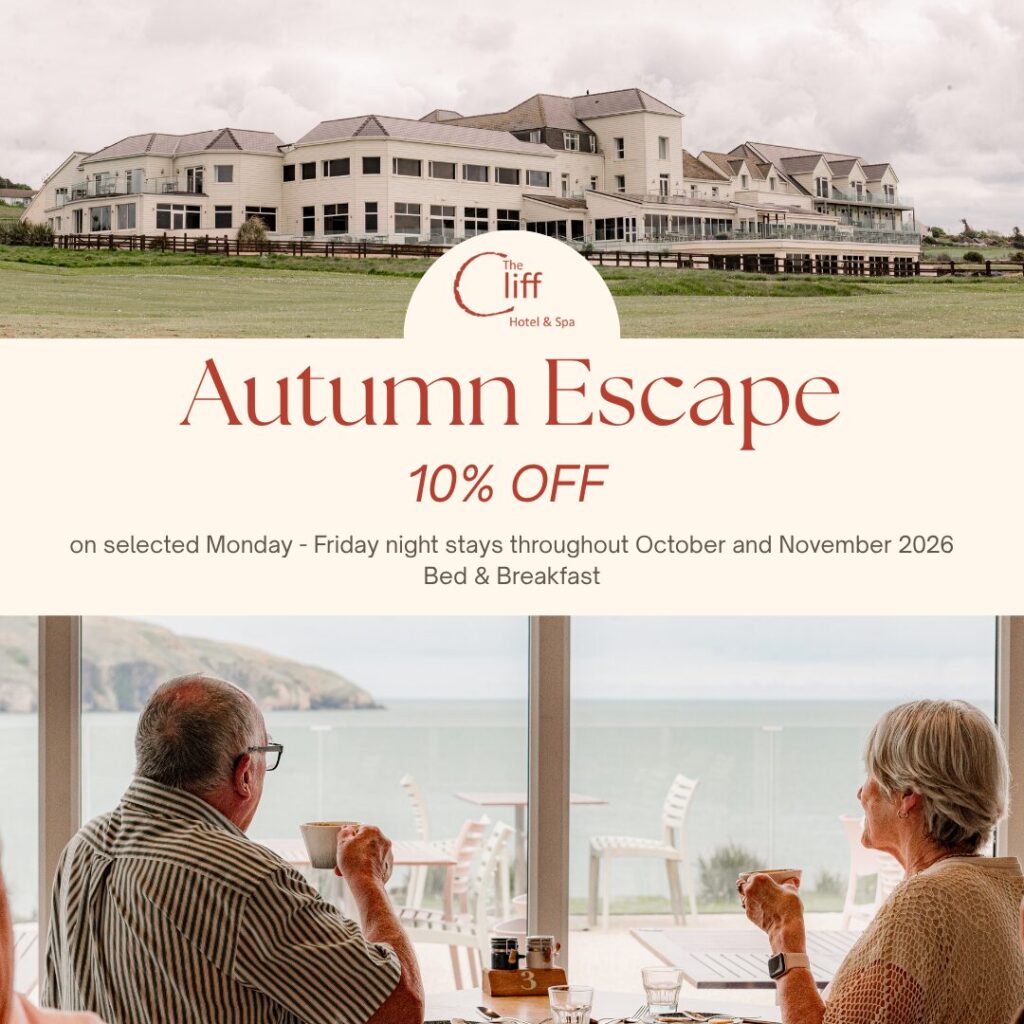 Autumn Escape offer at The Cliff Hotel
